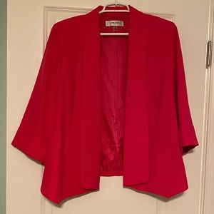 Fuchsia Relaxed Fit Blazer